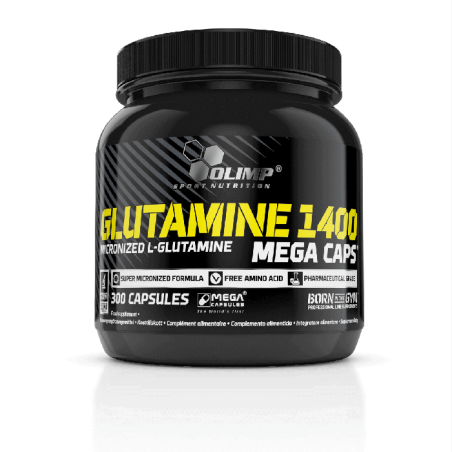 Glutamine 1400 Mega Caps 300caps