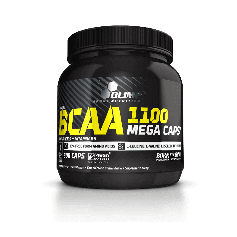 BCAA 1100 Mega Caps 300caps