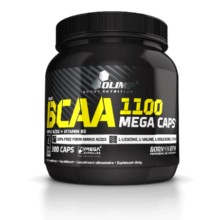 BCAA 1100 Mega Caps 300caps