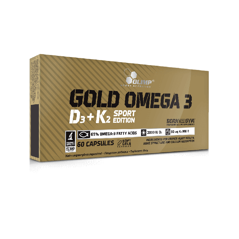 Gold Omega 3 D3+K2 120caps