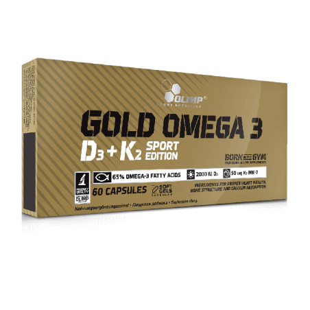 Gold Omega 3 D3+K2 120caps